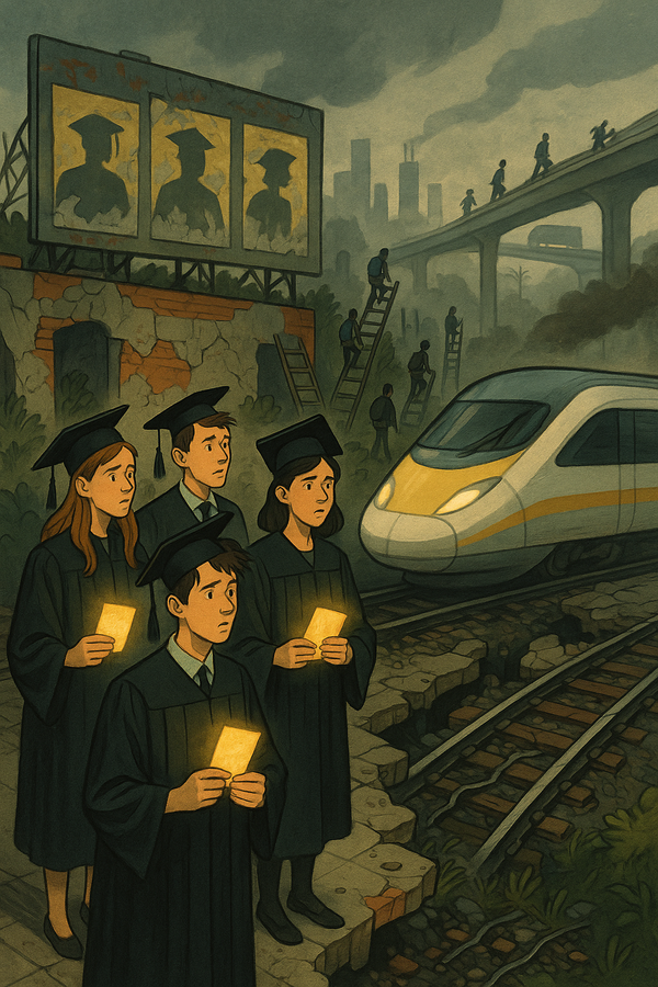 【完整註解】我們告訴孩子念大學是為了更好的生活——如今卻成了最大的背叛